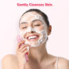 Facial Cleaning Brush Face Scrubber Waterproof Face Electric Silicone Face Deep Pores Blackhead Cleaning Washing Cleanser Brush - Image 2