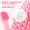 Facial Cleaning Brush Face Scrubber Waterproof Face Electric Silicone Face Deep Pores Blackhead Cleaning Washing Cleanser Brush - Image 3